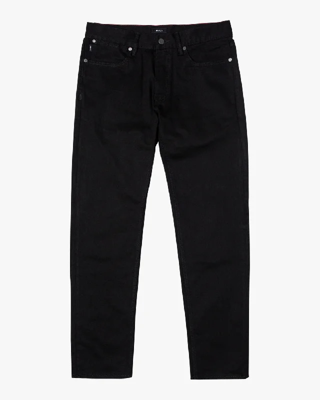 Can't Be Beat Daggers Slim Fit Denim Jeans - Black Black