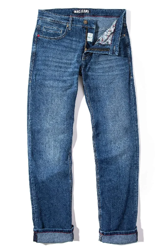 Super Discount MAC Arne Jean in Dark Blue Authentic 3D Wash