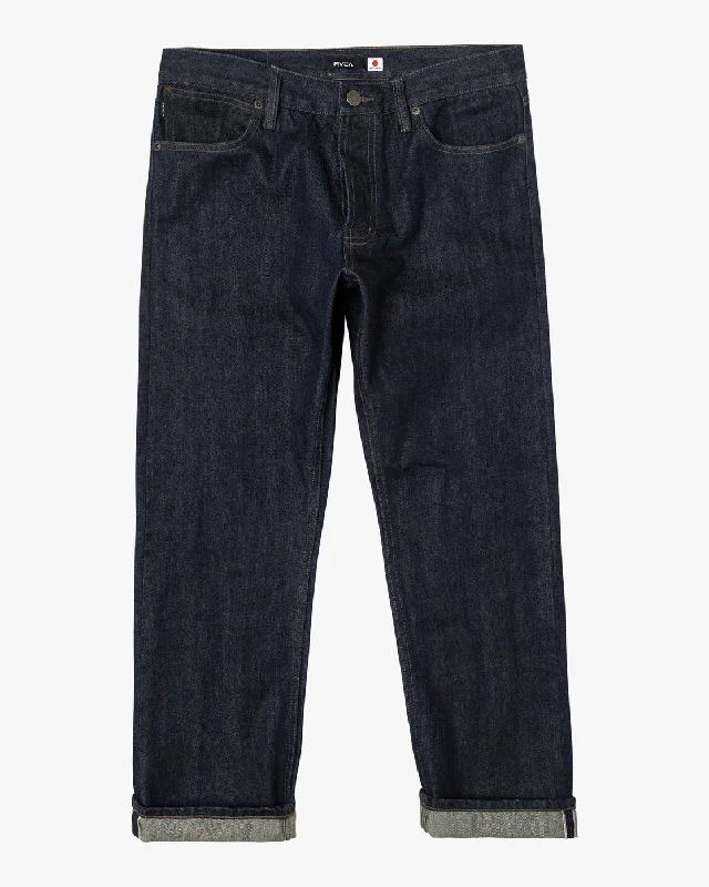 Midnight Madness New Dawn Modern Straight Fit Denim - Raw Blue