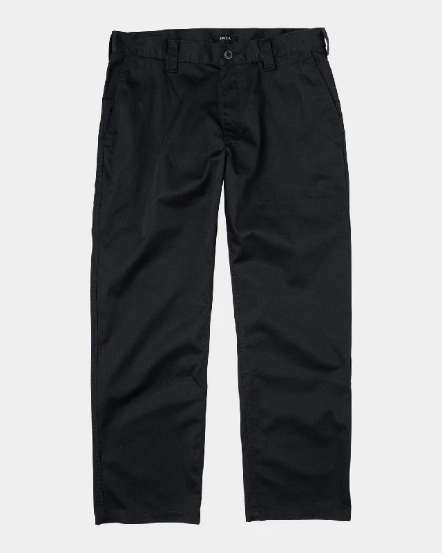 Time-Sensitive Americana Relaxed Fit Chino Pants - RVCA Black